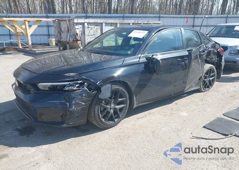 2025 Honda Civic Sport from USA, damaged, VIN 2HGFE2F53SH539707